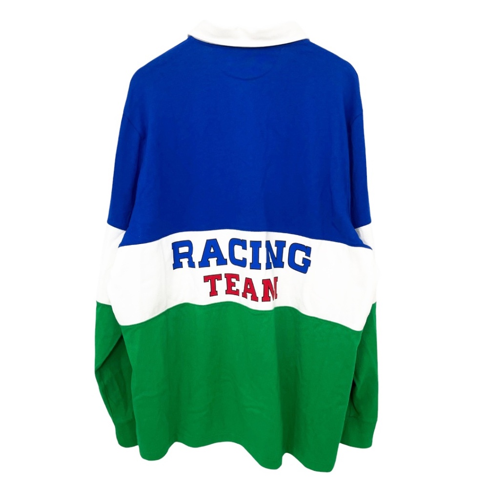 Polo by Ralph Lauren Blue and Green Long Sleeve Shirt - Picture 2 of 10